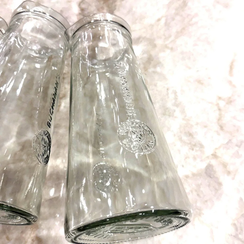 Set of 3 Signature Buchanan's Scotch Whisky Glass‎ Mixing Serving Pitchers